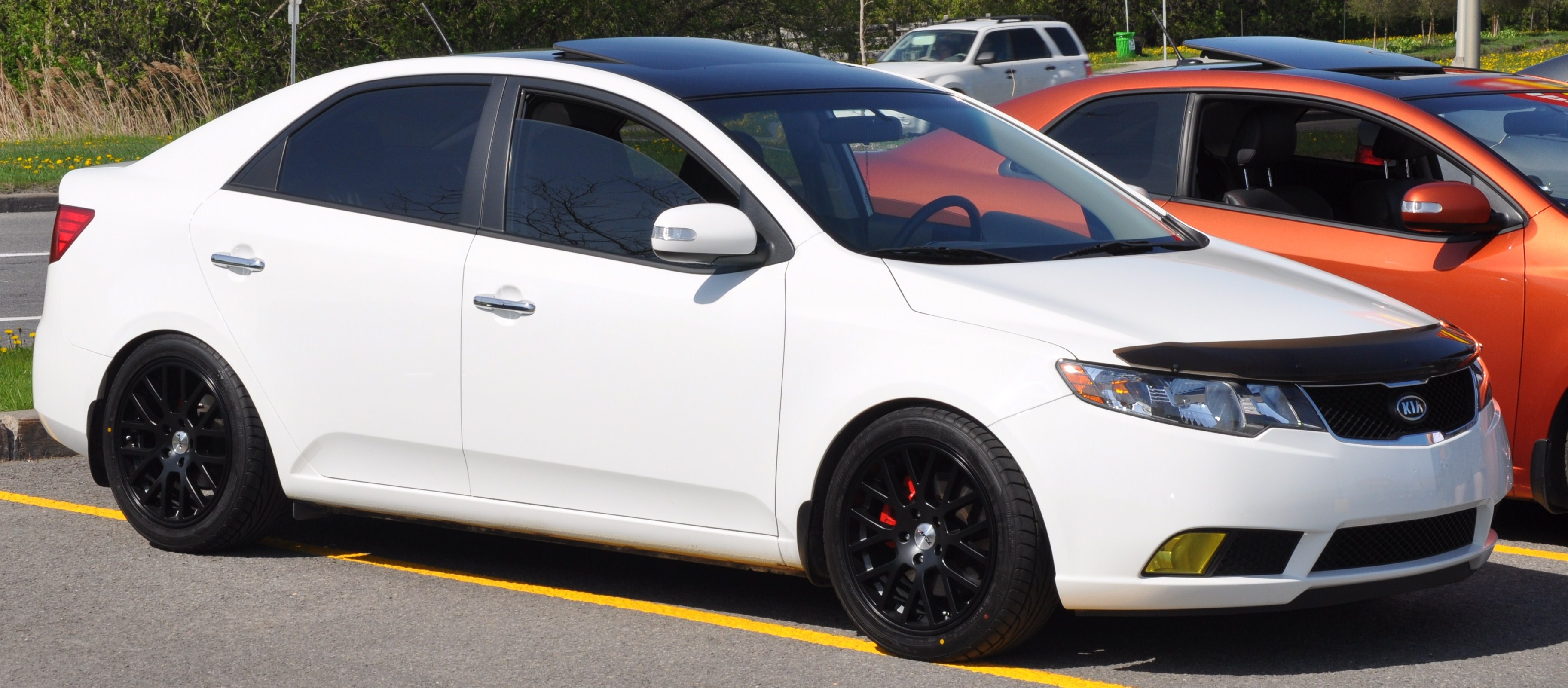 photo 1 Kia Forte custom wheels TSW Donington 17x8.0, ET +42, tire size 225/45 R17. x ET 