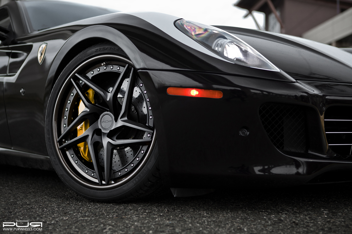 photo 1 Ferrari 599 GTB Fiorano custom wheels PUR LX22.V3 20x9.5, ET , tire size X R20. 21x12.5 ET 