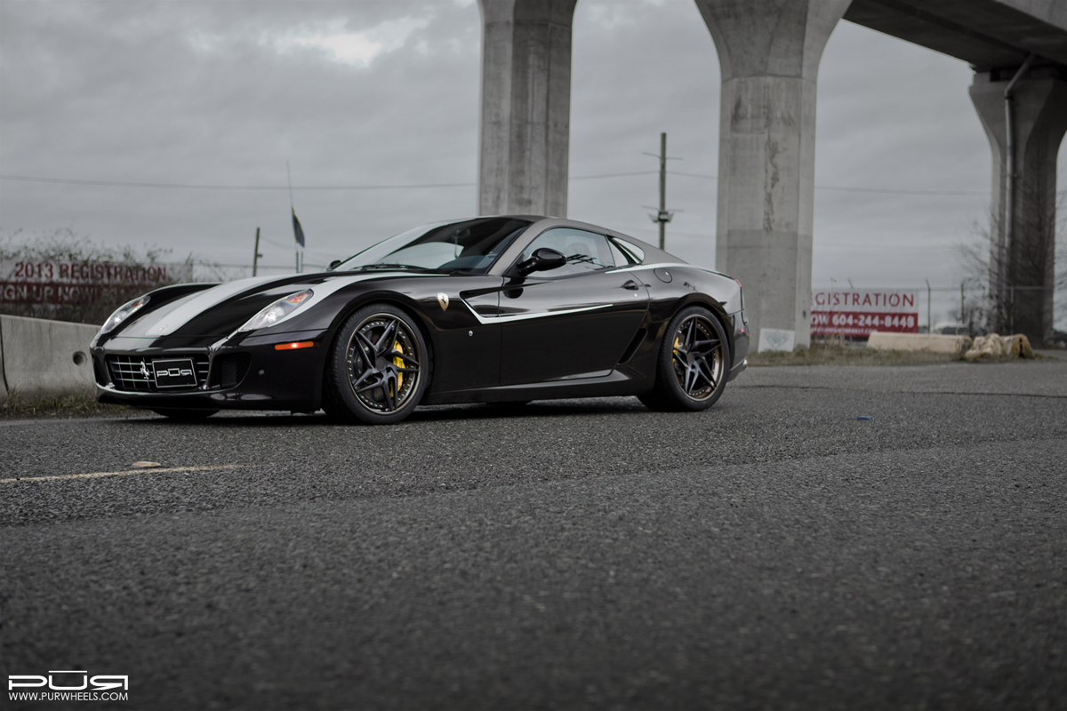 photo 2 Ferrari 599 GTB Fiorano custom wheels PUR LX22.V3 20x9.5, ET , tire size X R20. 21x12.5 ET 