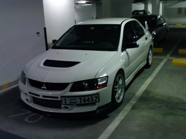 photo 3 Mitsubishi Lancer Evolution custom wheels Enkei RPF-1 17x8.5, ET +30, tire size 235/40 R17. x ET