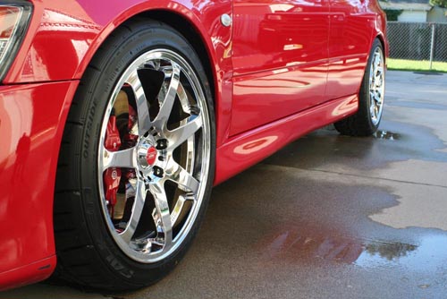 photo 1 Mitsubishi Lancer Evolution custom wheels JIC J-Force 7 18x8.5, ET +25, tire size X R18. x ET 