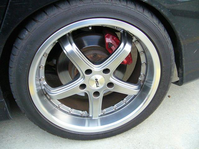 photo 2 Mitsubishi Lancer Evolution custom wheels TSW Thruxton 18x8.0, ET , tire size 235/40 R18. x ET