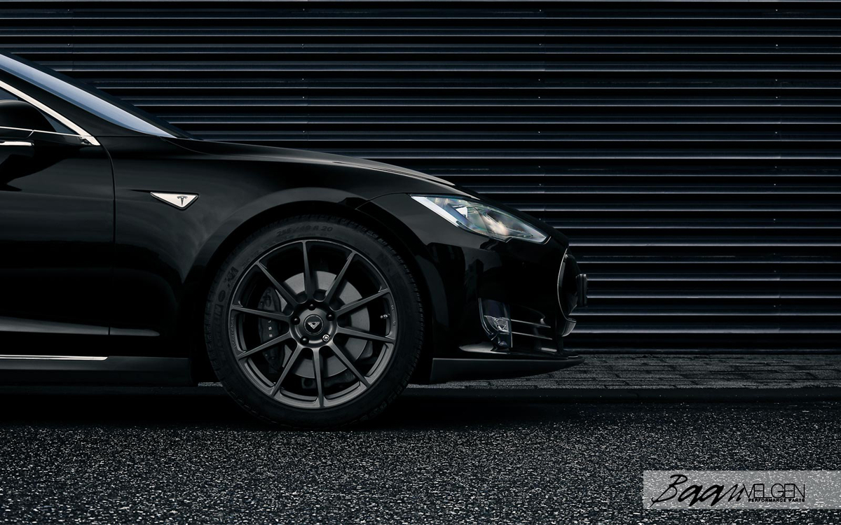 photo 1 Tesla Model S custom wheels Vorsteiner VFF-102 20x9.0, ET , tire size 255/40 R20. 20x10.0 ET 285/35 R20