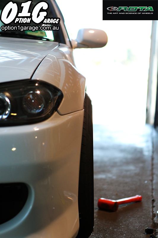 photo 1 Nissan S15 custom wheels Rota P45R2 18x9.5, ET +20, tire size 225/40 R18. 18x10.0 ET+15