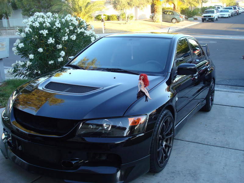 photo 1 Mitsubishi Lancer Evolution custom wheels Rota G-force 18x9.0, ET +30, tire size 245/40 R18. x ET