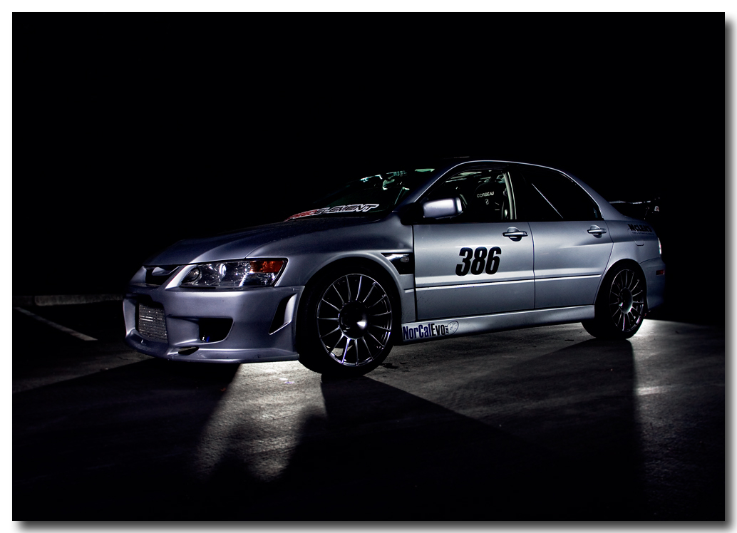 photo 3 Mitsubishi Lancer Evolution custom wheels Enkei RC-T4 SBC 18x9.5, ET +30, tire size X R18. x ET 