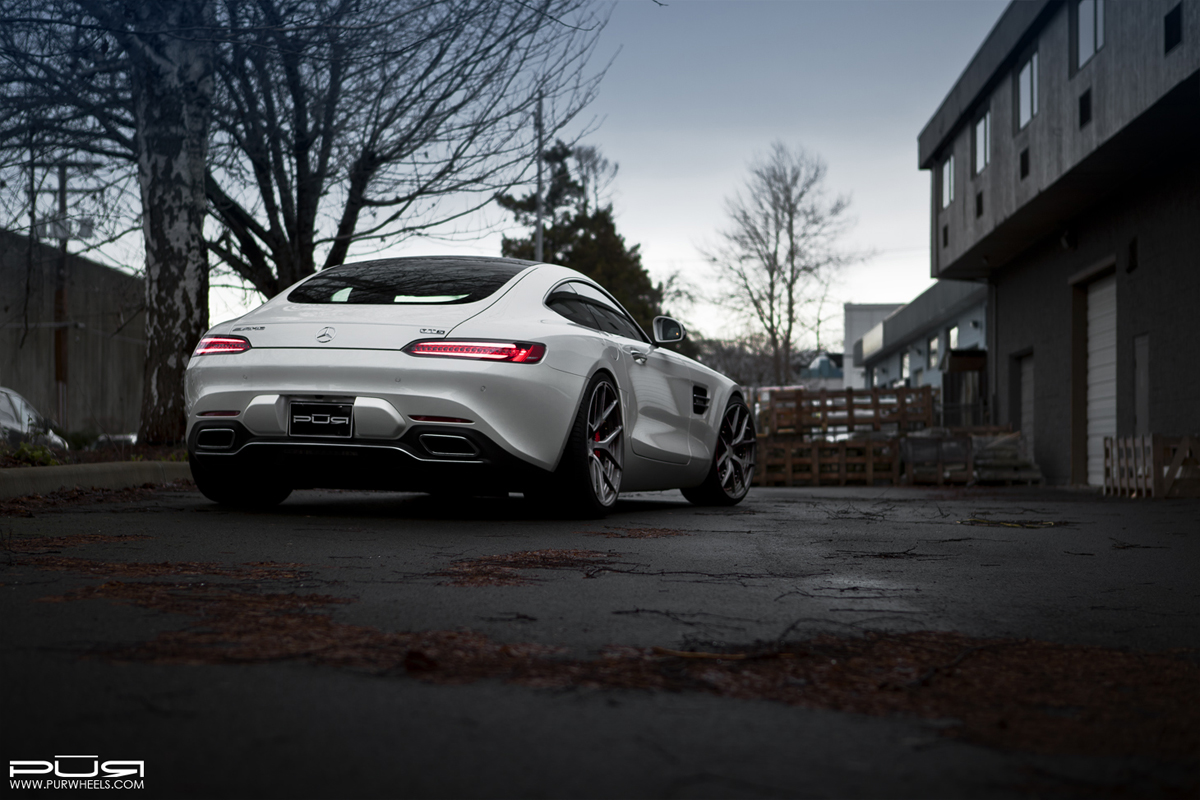 photo 2 Mercedes-Benz AMG GT custom wheels PUR 4OUR.M2 20x9.0, ET , tire size X R20. 21x12.0 ET 