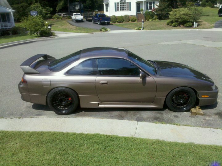 photo 4 Nissan S14 custom wheels enkie rpf1 17x9.0, ET +22, tire size 235/40 R17. 18x10.5 ET+15 255/40 R18