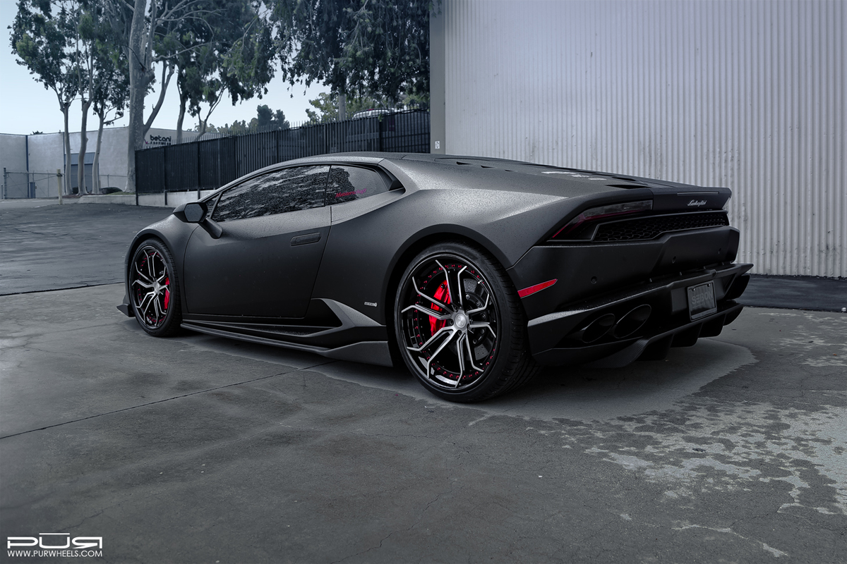 photo 2 Lamborghini Huracan custom wheels PUR LX10.V3 20x9.0, ET , tire size X R20. 21x12.5 ET