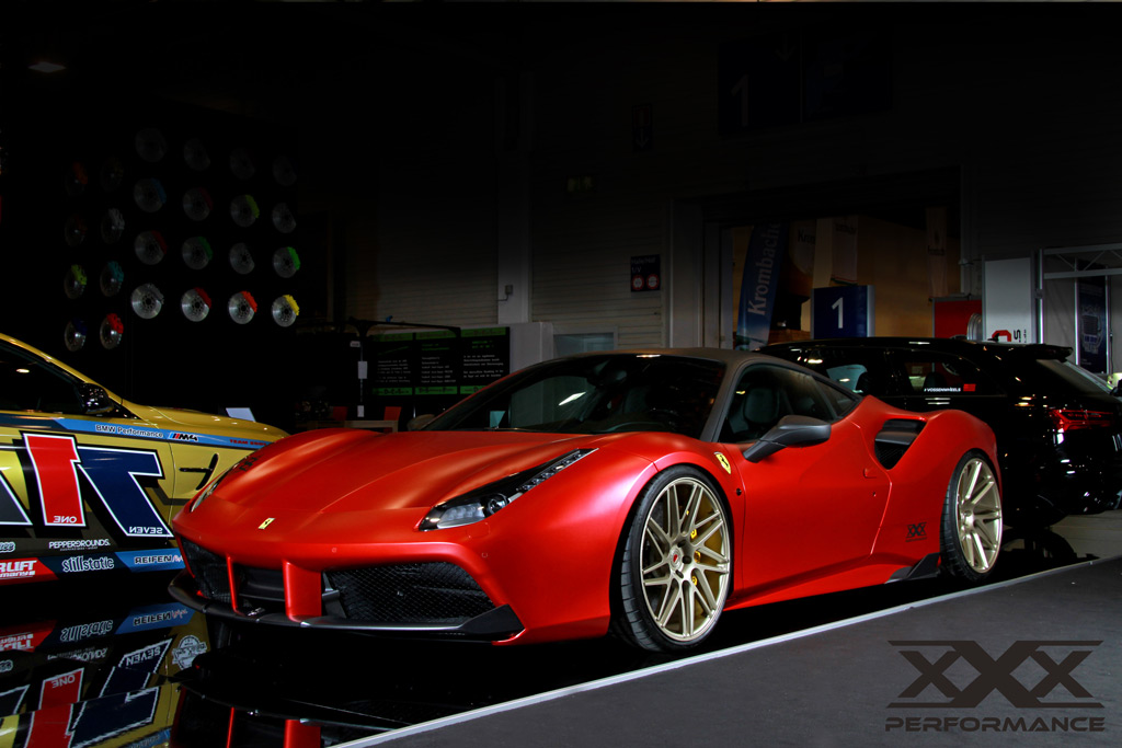 photo 7 Ferrari 488 GTB custom wheels Vossen VPS-315T 21x9.0, ET , tire size 245/30 R21. 21x12.5 ET 325/35 R21