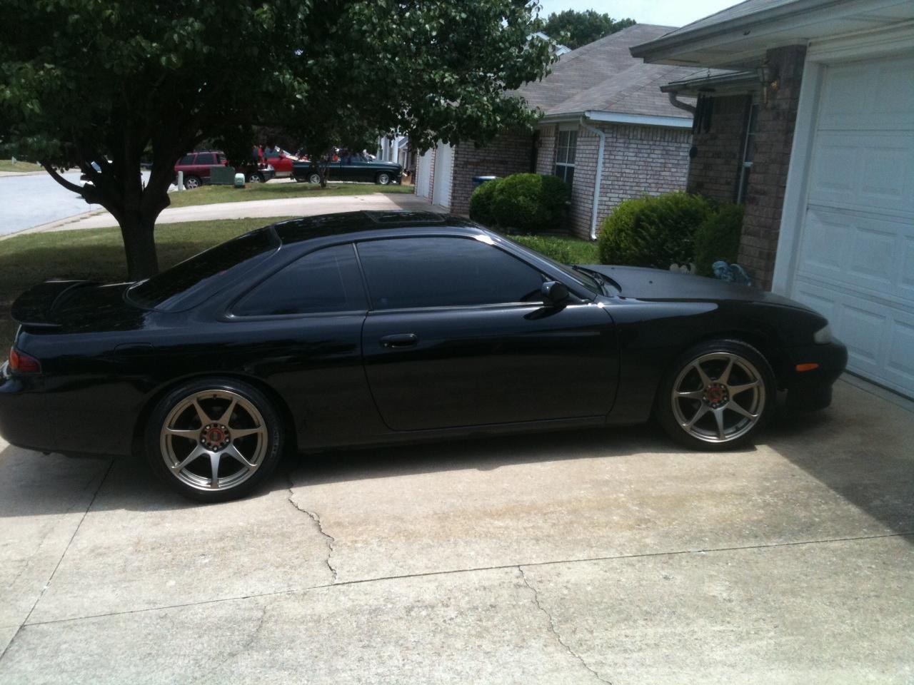 photo 2 Nissan S14 custom wheels MBMotoring Battle 17x9.5, ET +22, tire size 215/45 R17. 17x9.5 ET+12 225/45 R17