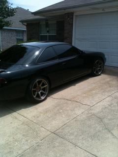 photo 3 Nissan S14 custom wheels MBMotoring Battle 17x9.5, ET +22, tire size 215/45 R17. 17x9.5 ET+12 225/45 R17