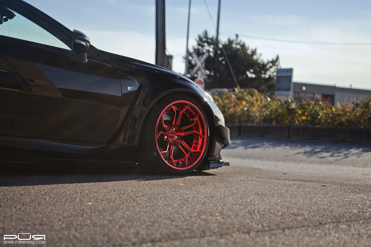 photo 1 Lexus RC F custom wheels PUR LX10.V3 20x10.5, ET , tire size X R20. 20x12.0 ET