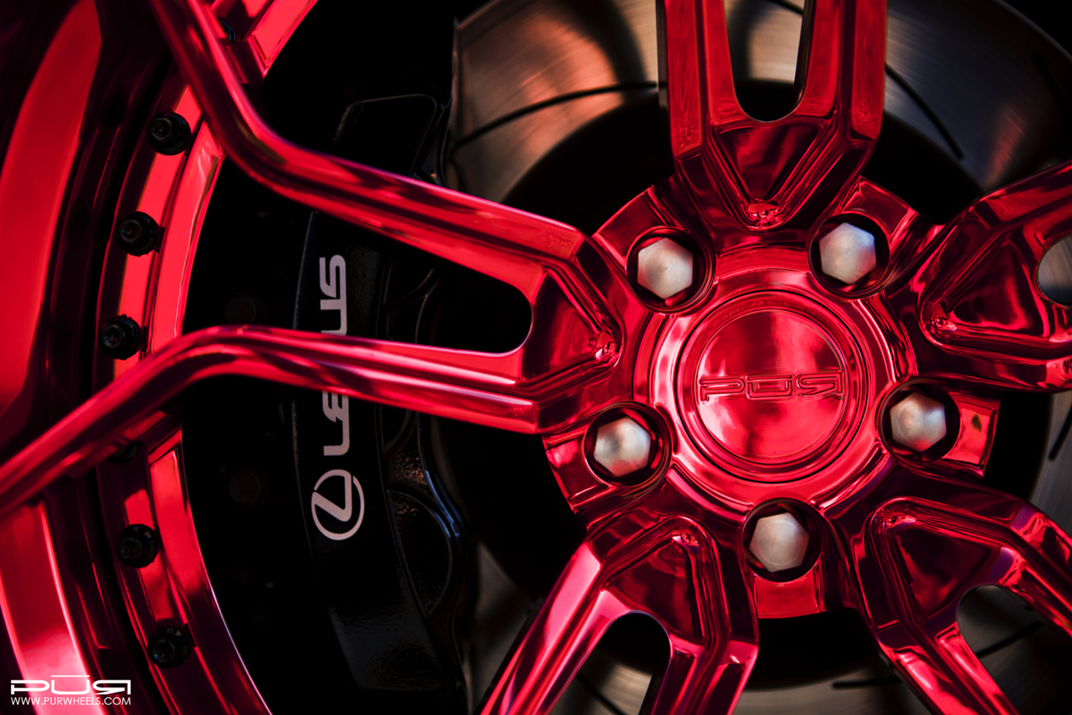 photo 4 Lexus RC F custom wheels PUR LX10.V3 20x10.5, ET , tire size X R20. 20x12.0 ET