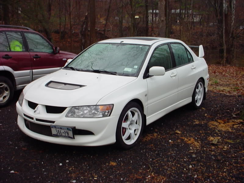 photo 2 Mitsubishi Lancer Evolution custom wheels Compomotive Mo 18x8.0, ET +35, tire size 245/40 R18. x ET 