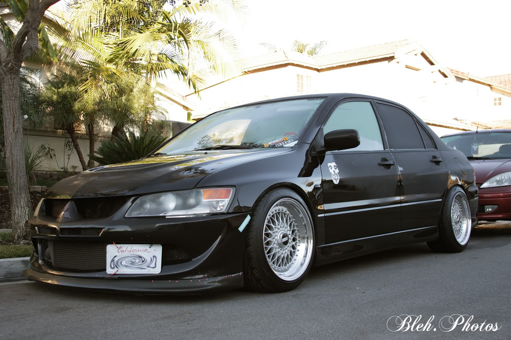photo 5 Mitsubishi Lancer Evolution custom wheels bbs rs 17x10.0, ET +15, tire size 245/40 R17. x ET
