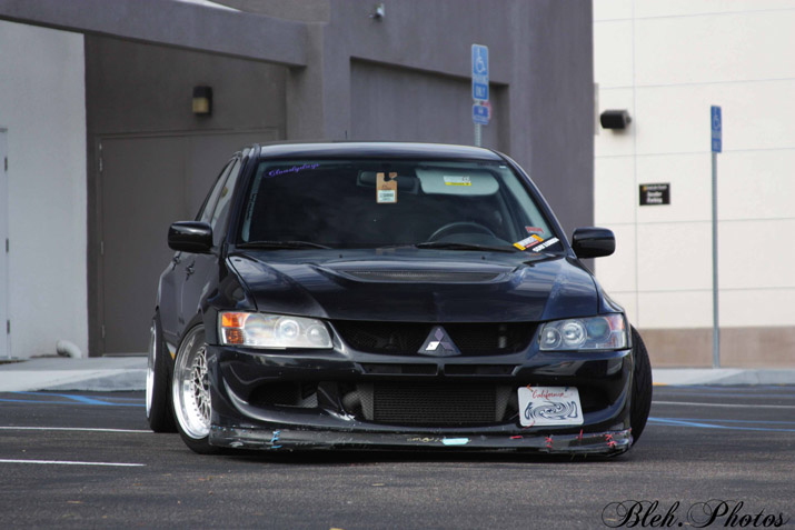 photo 10 Mitsubishi Lancer Evolution custom wheels bbs rs 17x10.0, ET +15, tire size 245/40 R17. x ET