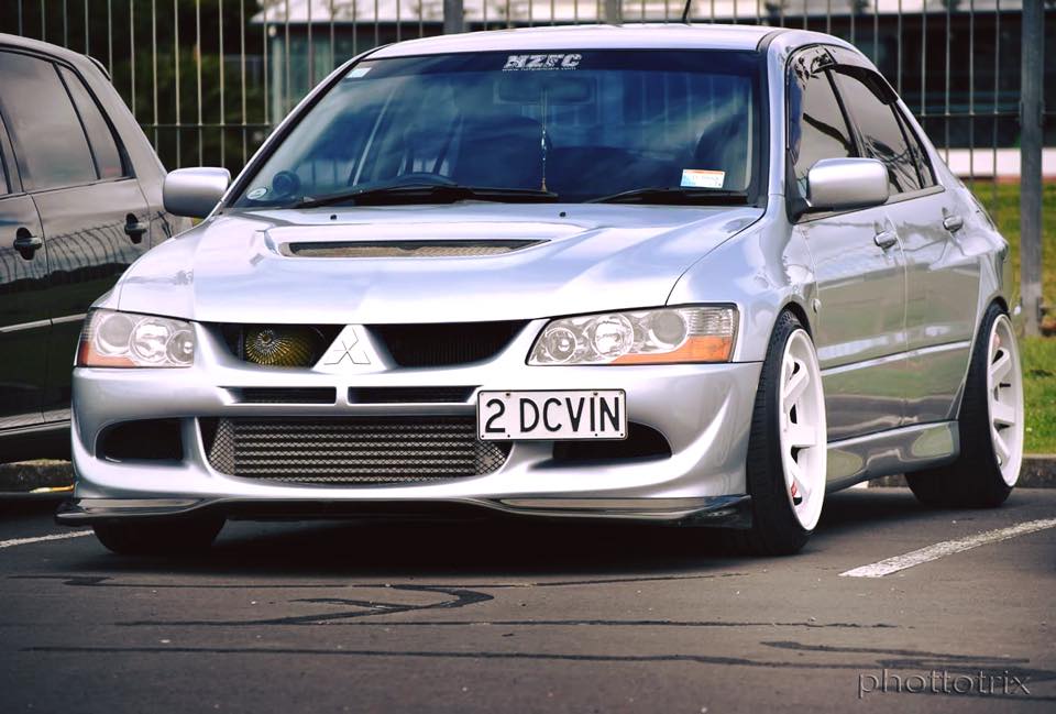 photo 1 Mitsubishi Lancer Evolution custom wheels Rays Volk TE37SL 18x10.0, ET +30, tire size X R18. x ET