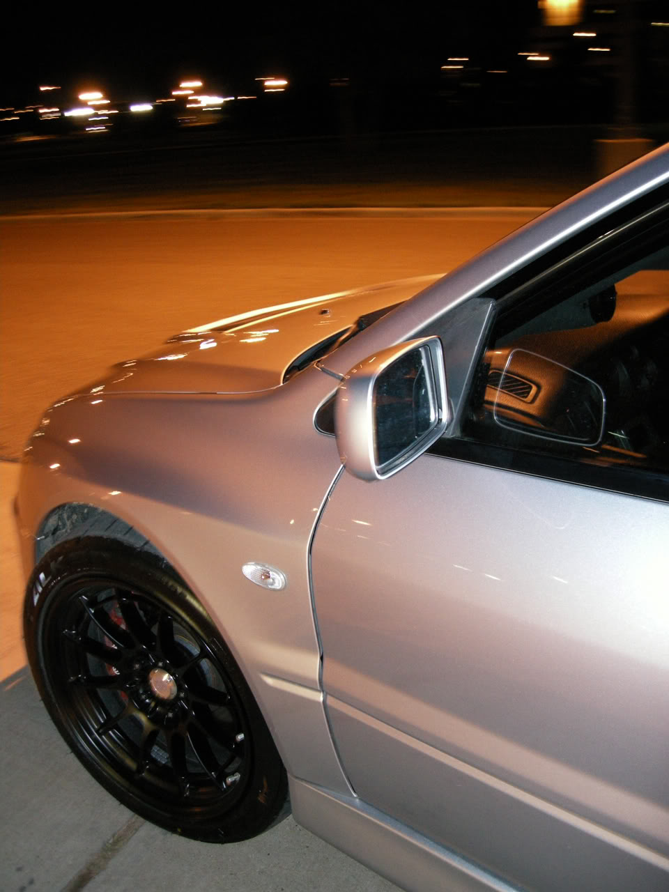 photo 2 Mitsubishi Lancer Evolution custom wheels Enkei NT03-M TF Limited Edition 18x9.5, ET +12, tire size 255/40 R18. 18x9.5 ET+27