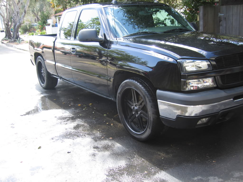 photo 1 Chevrolet Silverado 1500 custom wheels Boyd Coddington 22x, ET , tire size 305/40 R22. x ET