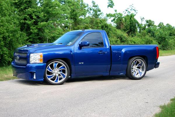photo 1 GMC Sierra 1500 custom wheels   24x, ET , tire size X R24. x ET 