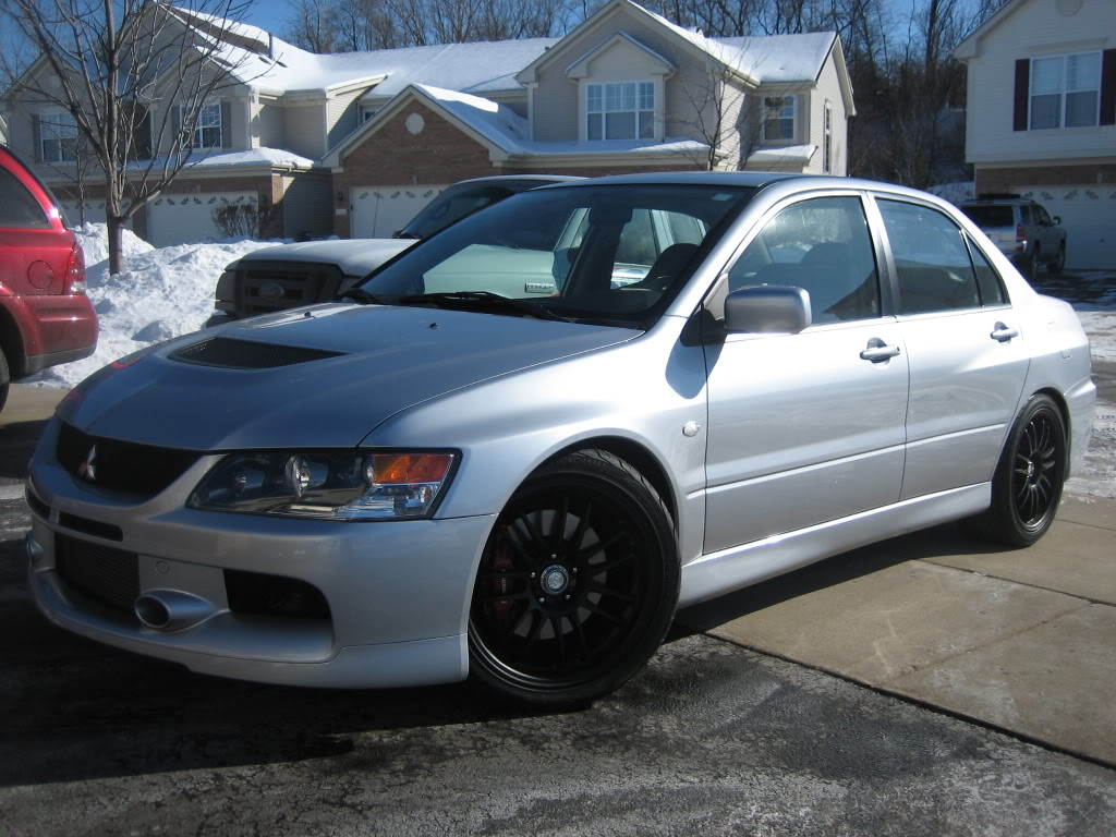 photo 1 Mitsubishi Lancer Evolution custom wheels Volk RE30 18x9.0, ET +35, tire size X R18. x ET