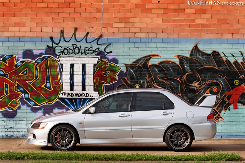 photo 1 Mitsubishi Lancer Evolution custom wheels Volk Racing CE28N 18x8.5, ET +34, tire size X R18. x ET