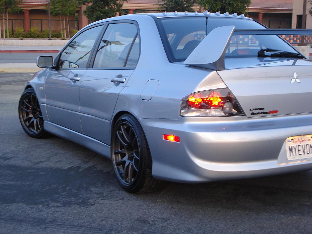 photo 3 Mitsubishi Lancer Evolution custom wheels Work Emotion CR-Kai 18x9.5, ET +20, tire size X R18. x ET 