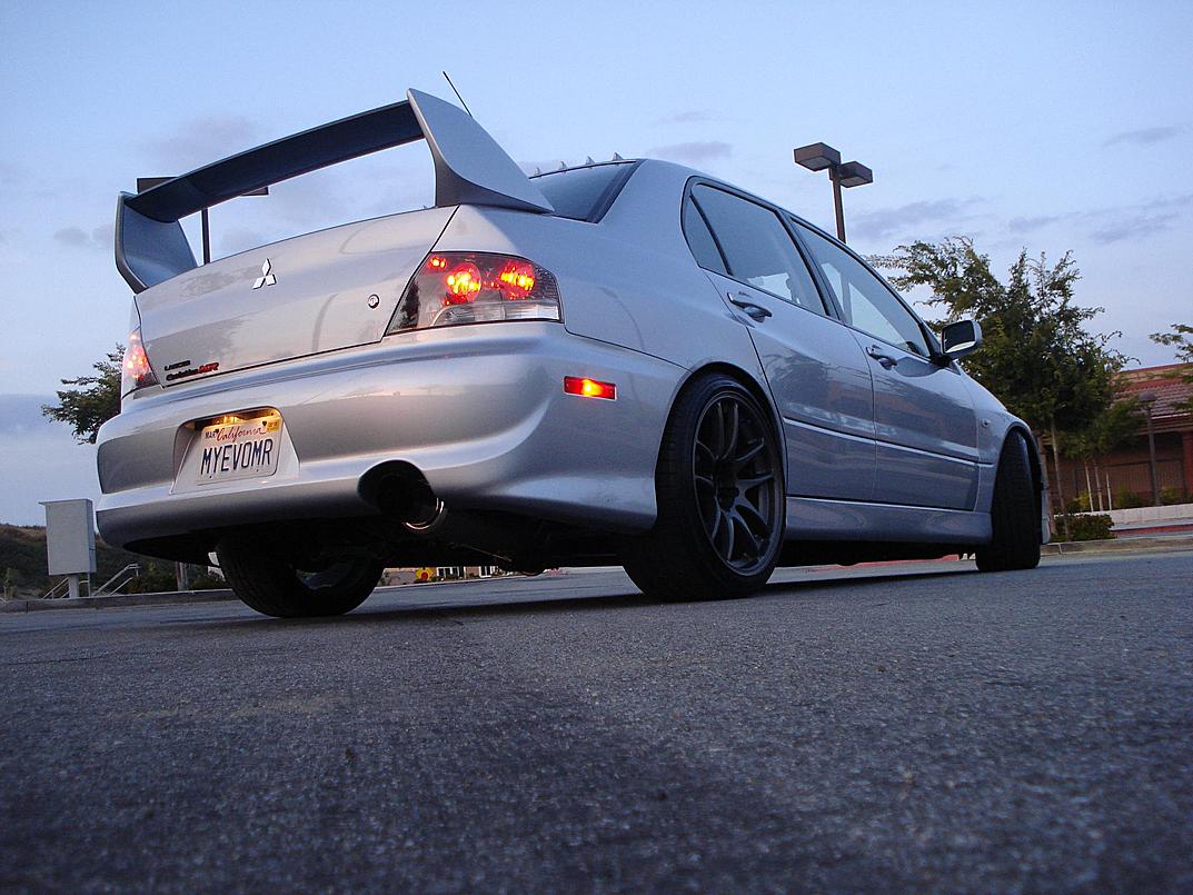 photo 4 Mitsubishi Lancer Evolution custom wheels Work Emotion CR-Kai 18x9.5, ET +20, tire size X R18. x ET 