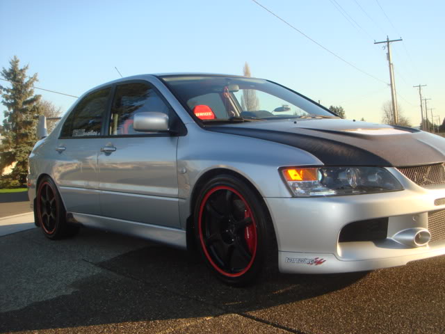 photo 1 Mitsubishi Lancer Evolution custom wheels TENZO Dc-6 Version 1 18x8.0, ET , tire size 235/40 R18. x ET