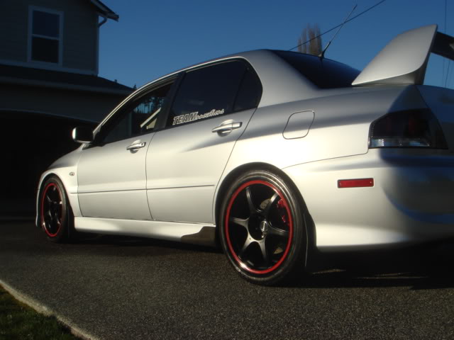 photo 2 Mitsubishi Lancer Evolution custom wheels TENZO Dc-6 Version 1 18x8.0, ET , tire size 235/40 R18. x ET
