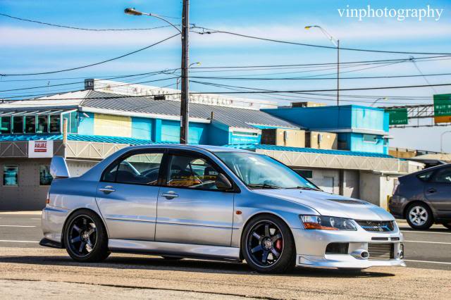 photo 2 Mitsubishi Lancer Evolution custom wheels Volk Te37 18x9.5, ET +22, tire size X R18. x ET