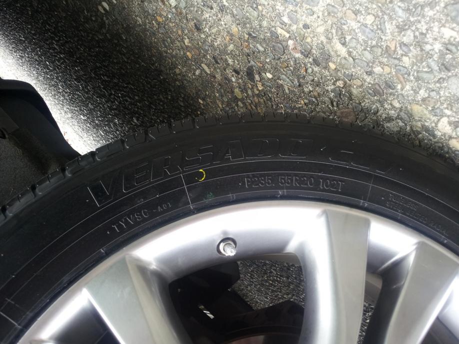 photo 3 Nissan Murano custom wheels   20x, ET , tire size 235/55 R20. x ET 