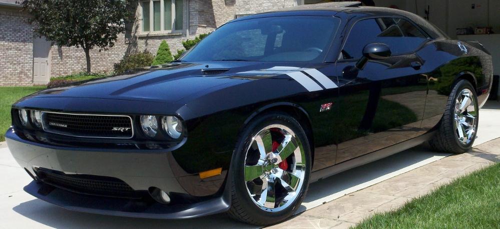 photo 1 Dodge Challenger custom wheels OEM Dodge Charger SRT 20x9.0, ET , tire size 255/45 R20. 20x10.0 ET 295/40 R20
