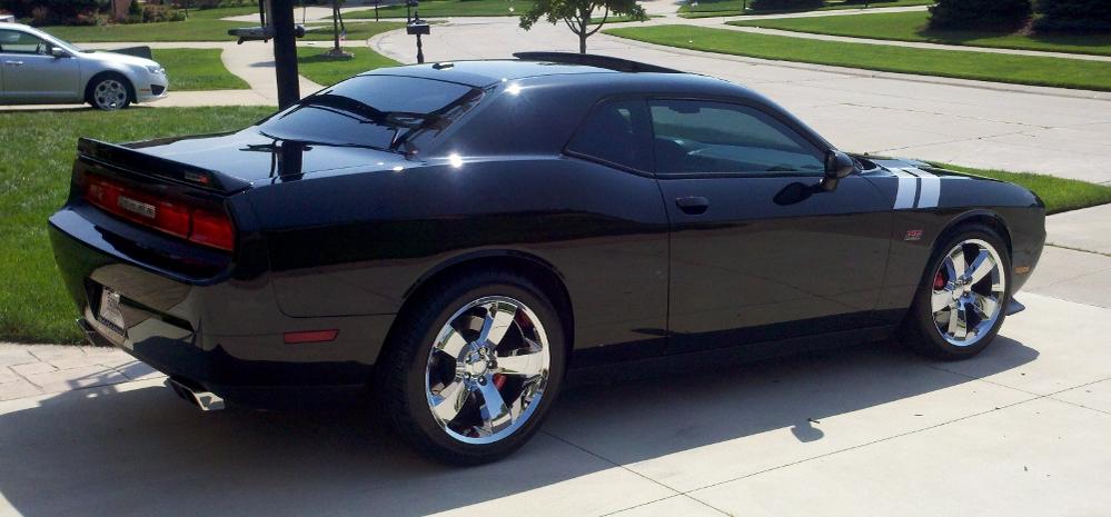 photo 2 Dodge Challenger custom wheels OEM Dodge Charger SRT 20x9.0, ET , tire size 255/45 R20. 20x10.0 ET 295/40 R20