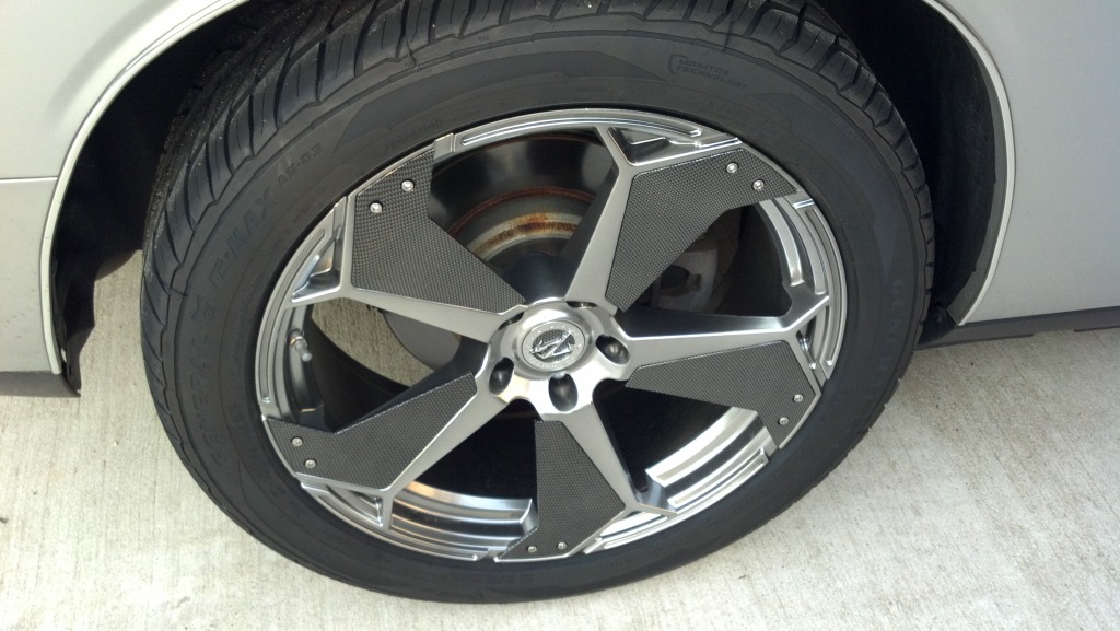 photo 2 Dodge Challenger custom wheels Zinik  z28 20x8.5, ET , tire size 245/45 R20. x ET 255/45 R