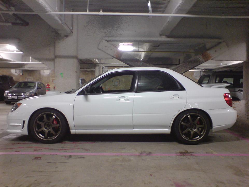 photo 1 Subaru Impreza WRX custom wheels MB Motorsports Weapon 18x8.0, ET +45, tire size 235/40 R18. x ET