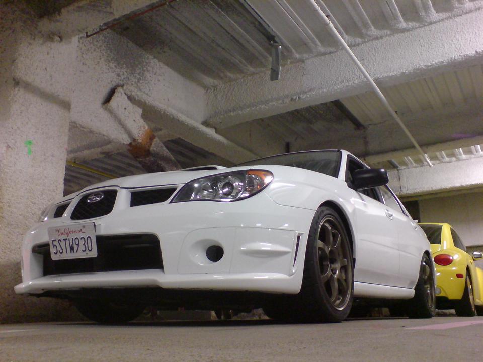photo 3 Subaru Impreza WRX custom wheels MB Motorsports Weapon 18x8.0, ET +45, tire size 235/40 R18. x ET
