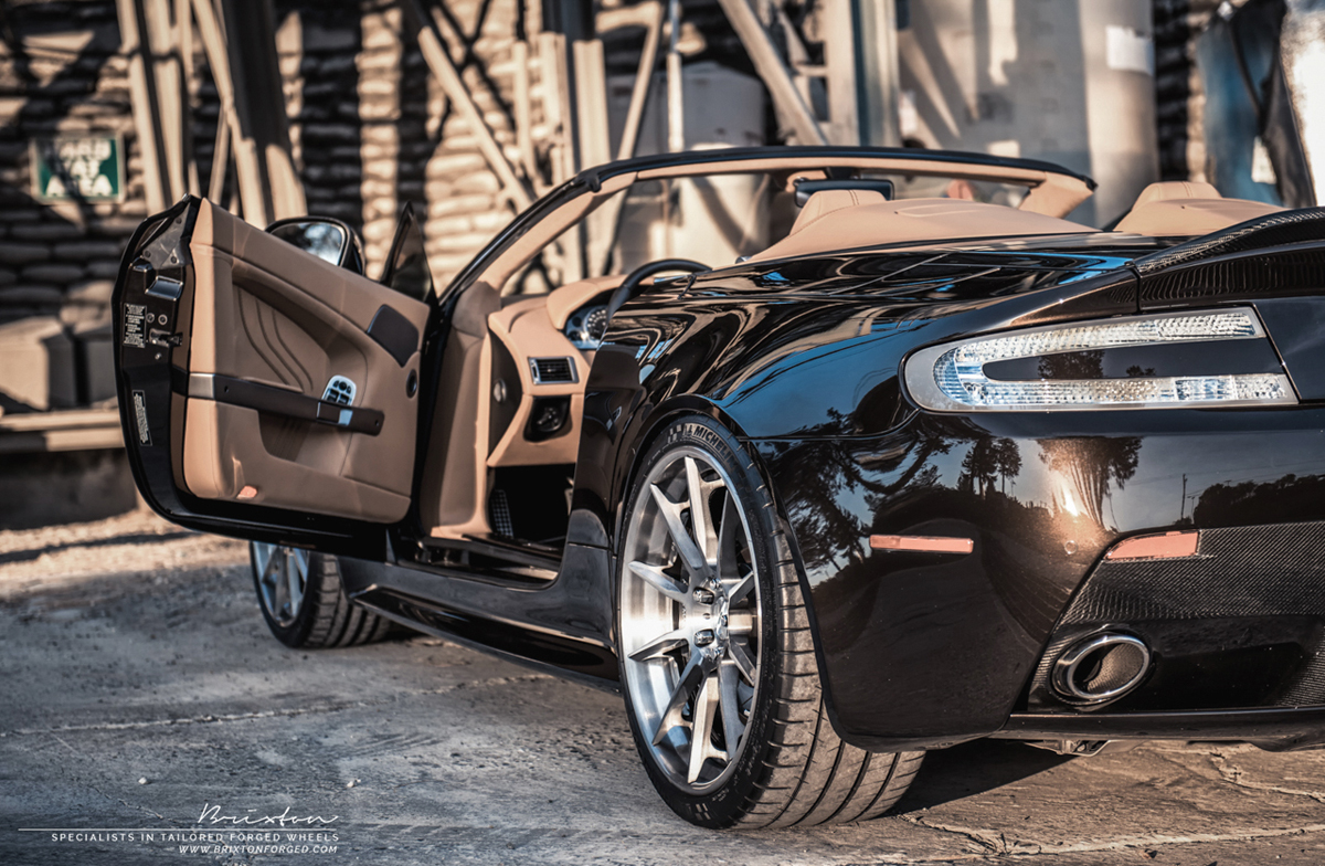 photo 3 Aston Martin V8 Vantage custom wheels Brixton R10 Targa 20x9.0, ET , tire size X R20. 20x11.0 ET