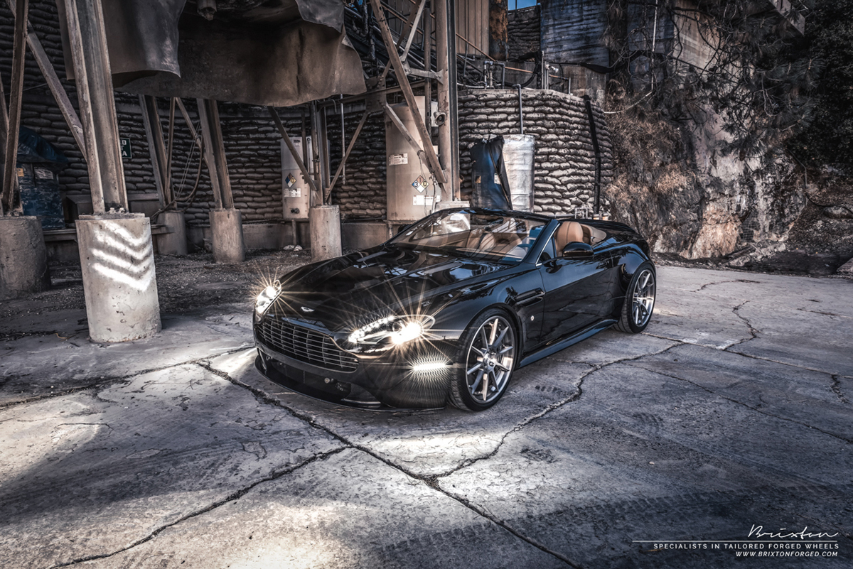 photo 5 Aston Martin V8 Vantage custom wheels Brixton R10 Targa 20x9.0, ET , tire size X R20. 20x11.0 ET