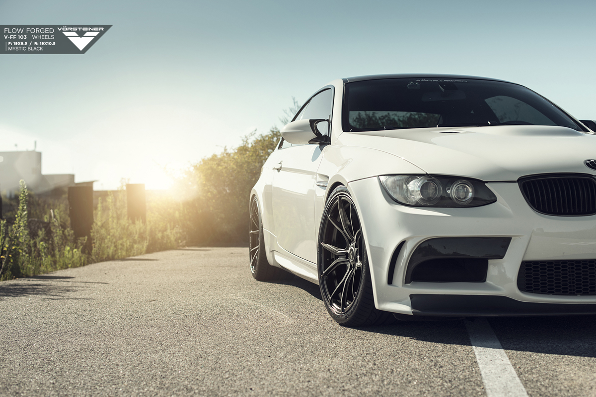 photo 1 BMW M3 custom wheels Vorsteiner V-FF 103 19x9.5, ET , tire size 275/30 R19. 19x10.5 ET 295/30 R19