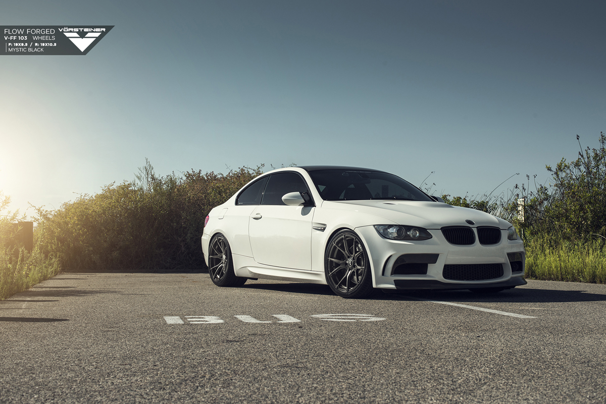 photo 4 BMW M3 custom wheels Vorsteiner V-FF 103 19x9.5, ET , tire size 275/30 R19. 19x10.5 ET 295/30 R19