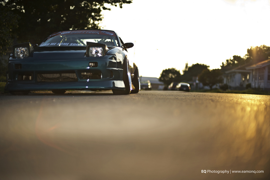 photo 4 Nissan S13 custom wheels Work Emitz 18x10.0, ET -17, tire size 225/40 R18. 18x11.5 ET-24 235/40 R18