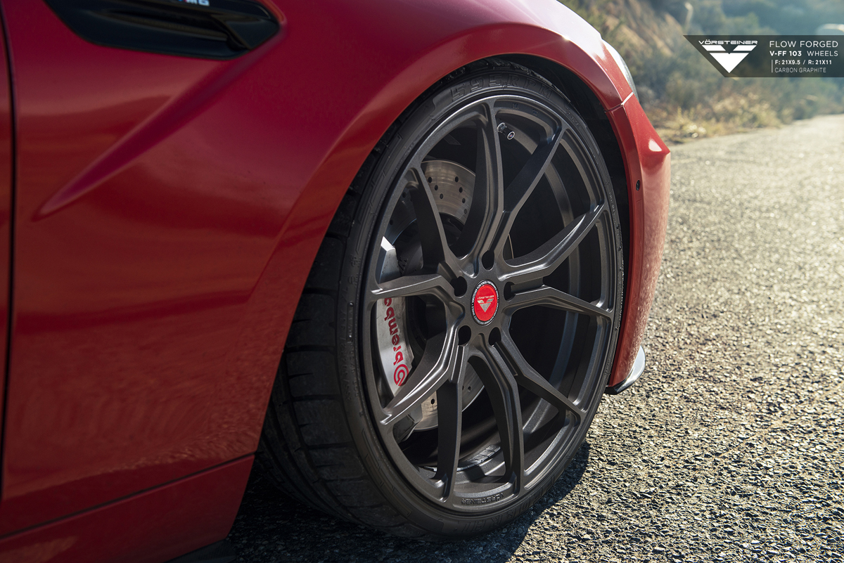 photo 1 BMW M6 custom wheels Vorsteiner VFF-103 21x9.5, ET , tire size X R21. 21x11.5 ET