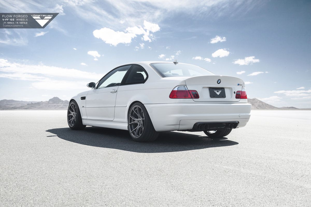 photo 4 BMW M3 custom wheels Vorsteiner VFF-103 19x9.5, ET , tire size X R19. 19x10.5 ET