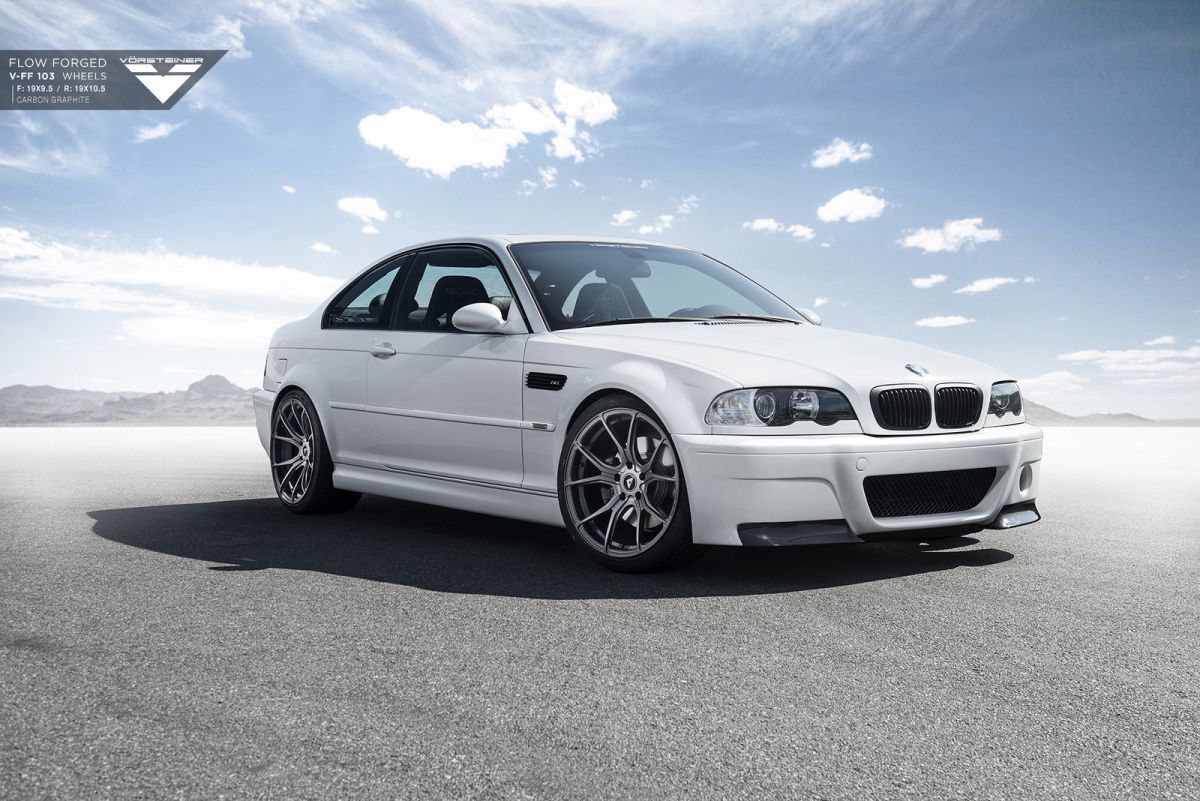 photo 6 BMW M3 custom wheels Vorsteiner VFF-103 19x9.5, ET , tire size X R19. 19x10.5 ET