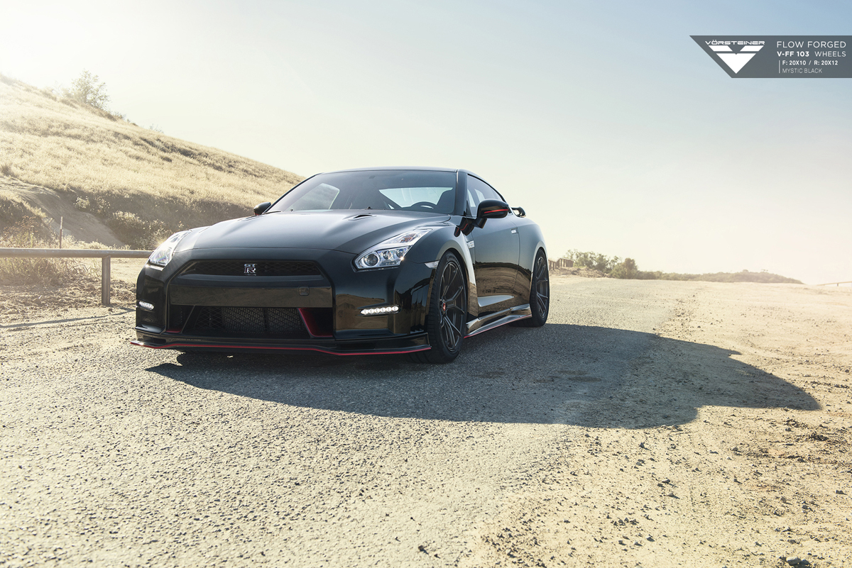 photo 3 Nissan GT-R custom wheels Vorsteiner VFF-103 20x10.0, ET , tire size 285/35 R20. 20x12.0 ET 335/30 R20