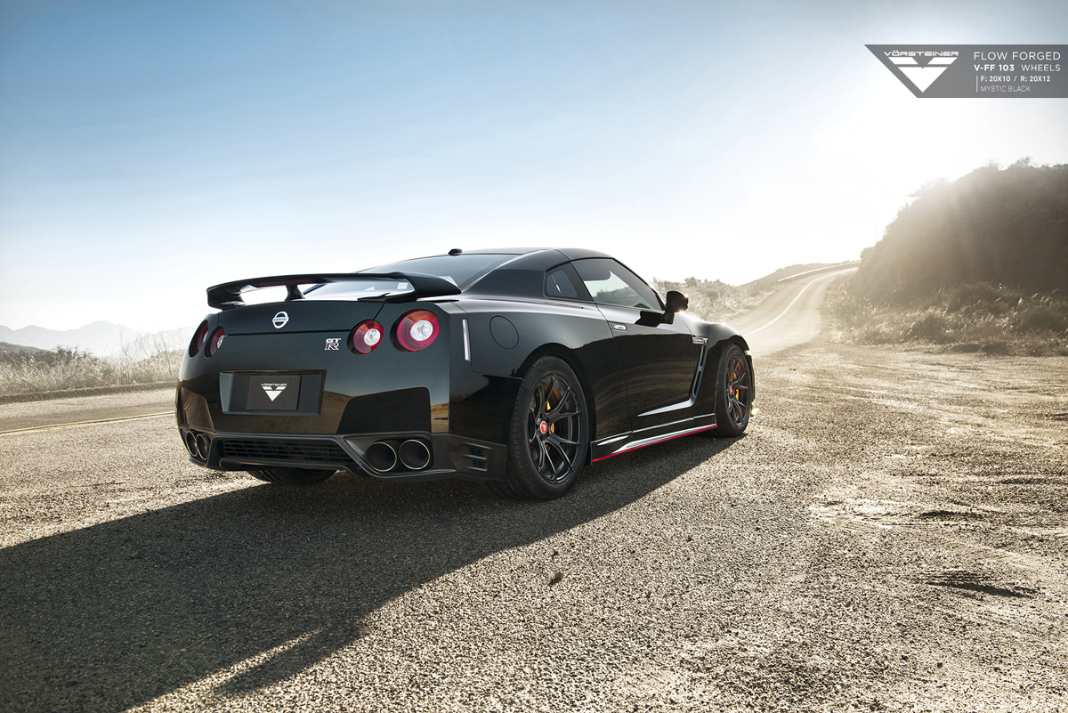 photo 4 Nissan GT-R custom wheels Vorsteiner VFF-103 20x10.0, ET , tire size 285/35 R20. 20x12.0 ET 335/30 R20