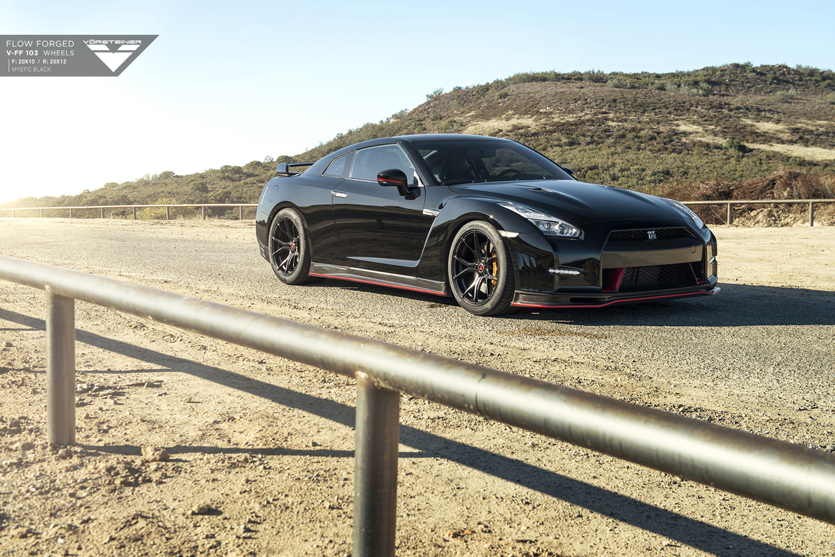 photo 5 Nissan GT-R custom wheels Vorsteiner VFF-103 20x10.0, ET , tire size 285/35 R20. 20x12.0 ET 335/30 R20