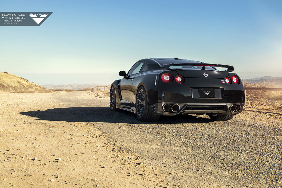 photo 6 Nissan GT-R custom wheels Vorsteiner VFF-103 20x10.0, ET , tire size 285/35 R20. 20x12.0 ET 335/30 R20